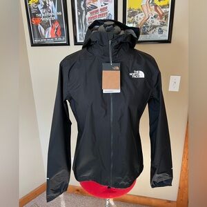 The North Face packable wind/rain shell